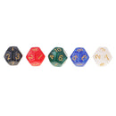 50pcs 16mm D12 Dice 12 Sided Die Polyhedral&Dice Carry Bag for Board Games