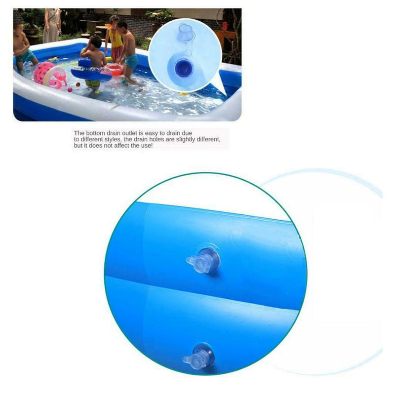 Children's Family Inflation Pool Outdoor Inflatable Swimming Pool Hot Tubs 128cm