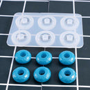 2 Designs DIY Silicone Bead Mold Mould European Jewelry Making Pendant Craft