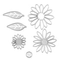 DIY Metal Cutting Dies Embossing Die Scrapbooking DIY Stencil Flower Leaves