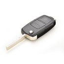 2 Button Folding Car Remote Flip Key Shell Cover For  GOLF MK4 BORA Uncut nME