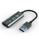 Capture Card, 4K HDMI to USB 2.0 Video Capture Device, 1080P HD 30fps Broadcast