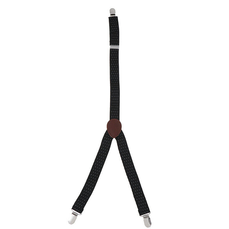 1Pair Mens Shirt Stays Garters Military Holder Non-slip Clamps Leg Suspender Gw