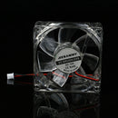PC Computer Case Brushless Cooling Fan 80mm 8025S DC 12V 4Pin CoolerB Ew