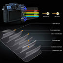 8H Tempered Glass LCD Screen Protective Film Cover Anti-Scratch for Canon 6D
