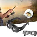 Adjustable Magnifier Glasses Style Outdoor Fishing Optics Binoculars Telescope