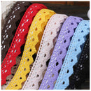 Fabric Lace Roll DIY Washi Decorative Sticky Ribbon Masking Tape Self Adhes H8O5