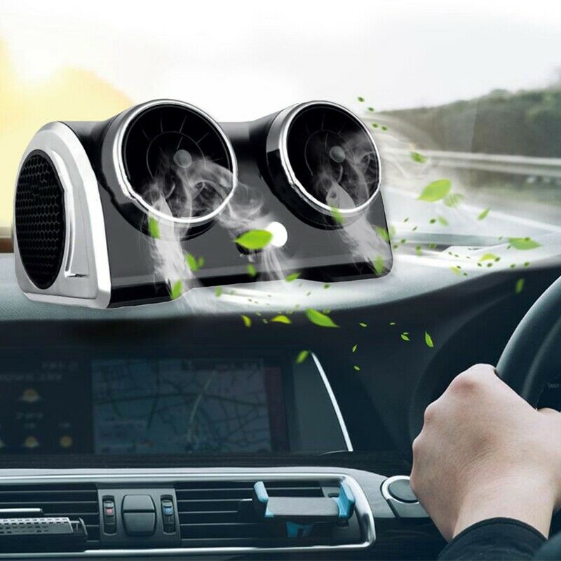 12V New Car Bladeless Electric Car Cooling Fan Motor Cooling Portable Deskt
