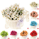 Set 288 Artificial Calla Lily Flowers Bouquet Home Party Wedding Decor