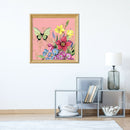 5D DIY Diamond Painting Flower Butterfly Full Round Embroidery Kit (LG125) A