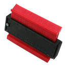 2 Pieces 120mm Irregular Profile Measuring Gauge Contour Duplication - Red