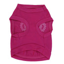 Winter Warm Pattern Dog Clothes Pet Clothing Pink XS