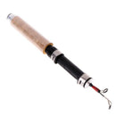 Fiber Glass Winter Ice Fishing Rod Telescopic Pole Sea Carp Feeder Tackle 65cm