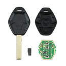3 Buttons Car Remote Car Key for BMW EWS System PCF7935 Chip 433MHz for X3