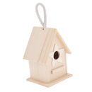 Wooden Little Birds Wood Nesting House Nest Home Pet Supply Accessories