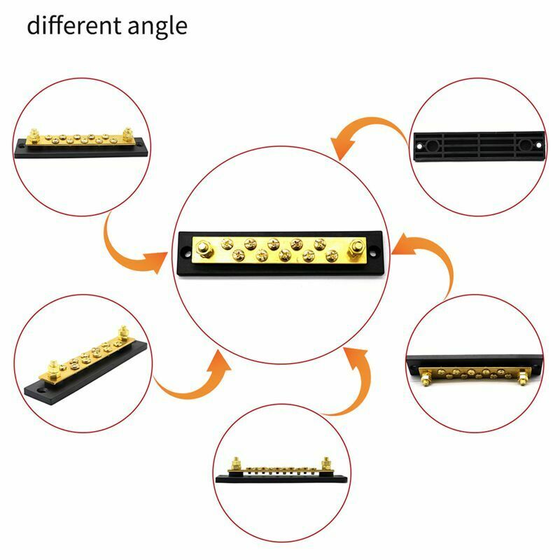 Rv Yacht Confluence Row High Current Line Row 150A 48vdc 10 Bits E6F4