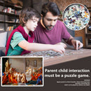 Jesus Fight Picture Puzzles 1000pcs Assembling Toys for Adults Child Games A