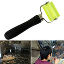 Wheel Roller 5cm Wooden Handle Auto Sound Deadening Application Rubber Roller