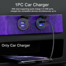Mobile Phone Car Charger Motorcycle Universal Fast Dual USB Quick Charge 3.0