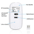 Rechargeable Bluetooth Wireless 4.0 + 2.4G Dual Mode 2 In 1 Charging Mouse  L8Z6