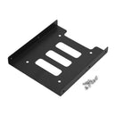 2.5" To 3.5" SSD HDD PC Hard Disk Drive Dock Adapter Bracket Mounting Kit Metal