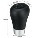 5 Speed Leather Car Gear Shift Knob Shifter For BMW 5 7 series M E36 E46 E34