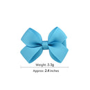 20 PCS Baby Big Hair Bows Boutique Girls Alligator Clip Grosgrain Ribbon Cute ~S