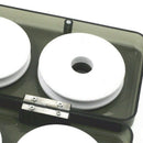 8pcs Foam Fishing Winding Board Fishing Line Bobbin Spools with Plastic Box
