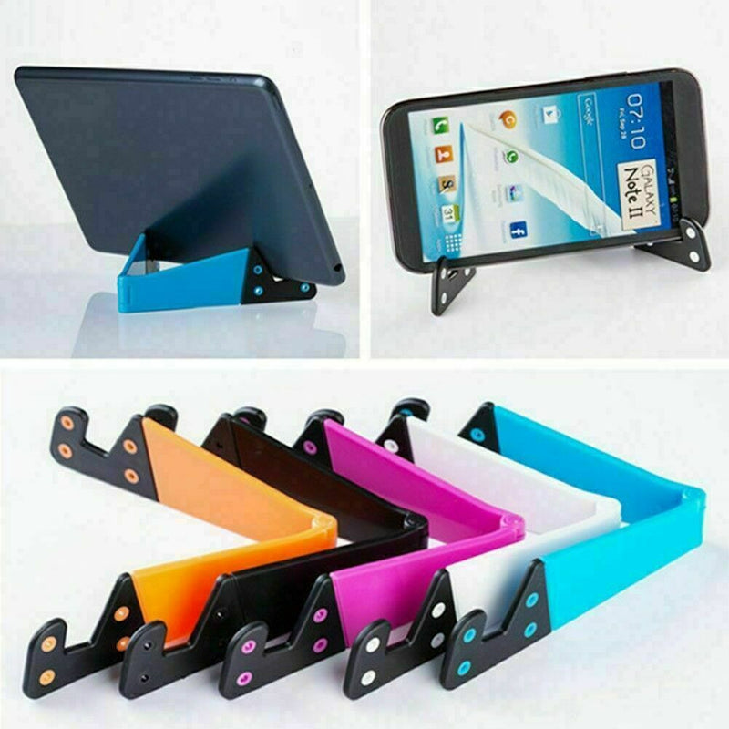 1*Lazy Portable Folding Card Phone Holder Stand Support Bracket PC. Phone