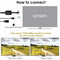 2.4G 4K WiFi Display Receiver Wireless HDMI TV Dongle For Android IOS