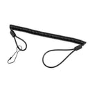 Boating Fishing Pliers Lanyard Coiled Tether Retractable Steel Coil Lanyard