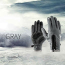 kyncilor Thicken Warm Cycling Gloves Waterproof Windproof Men Bike Gloves F