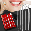 5pcs DENTAL SET DENTAL CLEANING TOOTHPIECE DENTAL END DENTAL MIRR_