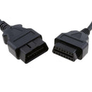 1.5m OBDII OBD2 16 Pin Male to Female Extension Diagnostic Cable Adapter