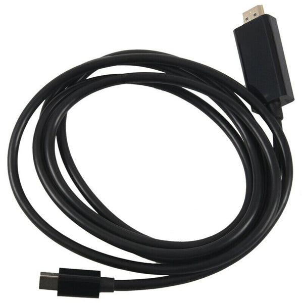 1.8m Mini Display Port DP Male to HDMI Male Cable Adapter for Macbook Air P H4V3