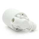 Automatic Water Level Control Valve Tower Tank Floating Ball Valve White 1Pc