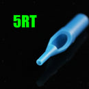 Lots 100pcs Plastic Disposable Tattoo Nozzle Round Tips Professional 3RT 5RT