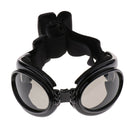 Pet Dog Wind Sunglasses Eye Wear Protection Goggles Adjustable Strap Black