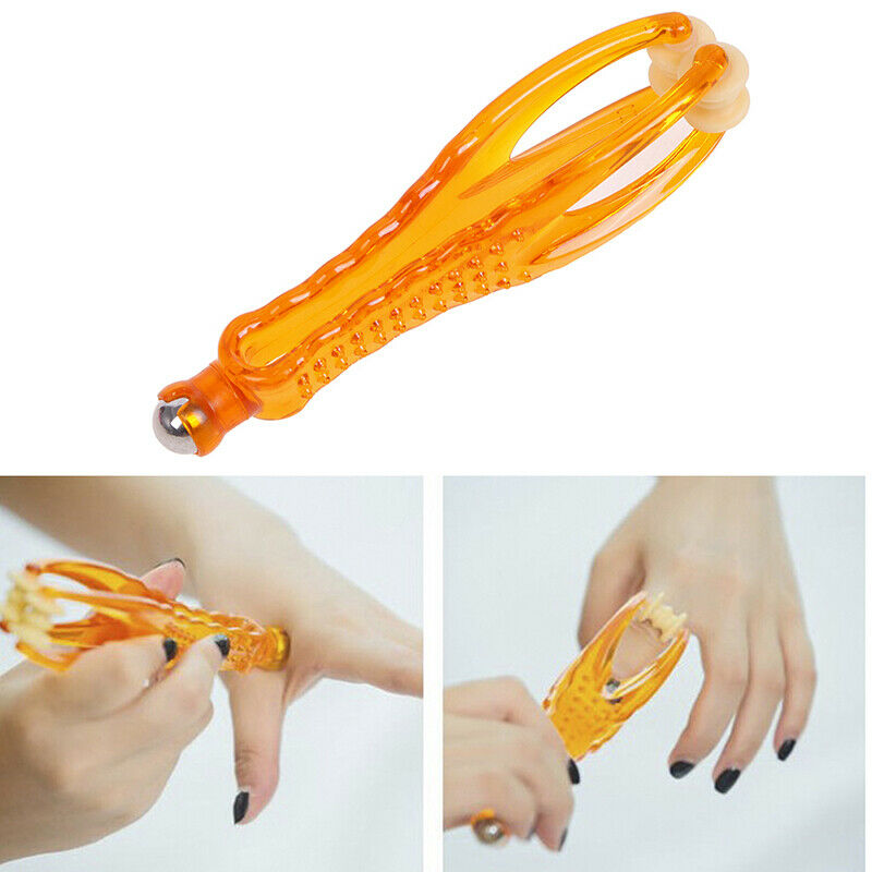 1Pc Dual Rollers Finger Joints Massage Hand Massager For Keyboard User Care  Ew