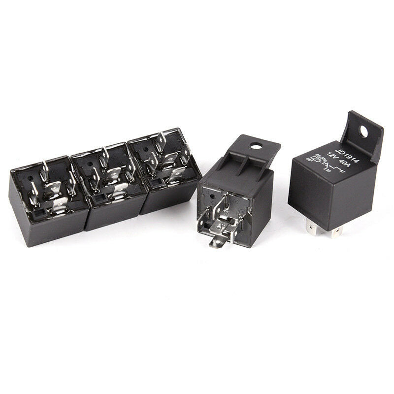 Waterproof Car Relay DC 12V 40A 4Pin Automotive Fuse Relay Normally Open Rela Gw