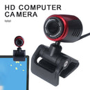 USB Webcam with Mic 480p Full HD Web Camera for PC/Laptop Computer