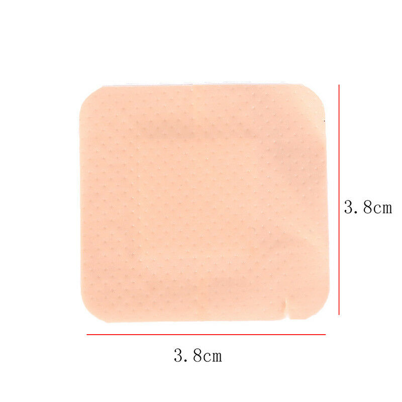 10pcs/lot flexible band aid plaster sterile hemostasis stickers 3.8cmx3.8cm B Ew