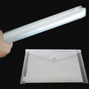 30pcs A4 Transparent PP File Folder Binder Bill Envelope Storage Bag Holder