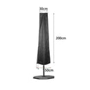 Outdoor Parasol Banana Umbrella Cover Cantilever Garden Shield P M9V0 Water N3J9