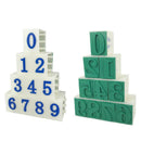 Plastic Stamp English Alphabet Letter Number Symbol Rolling Scrapbooking Decor