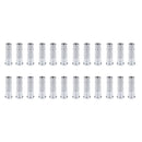 24 Pieces High-grade Aluminum Archery Arrow Inserts For 6.2mm Arrow Shafts