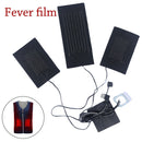 3 In 1 Camping DIY Pain Relief Electric USB Heating Pad Vest Jacket For Clothing