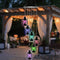 Changing Solar Powered Lanterns Wind Chime Wind Mobile LED Light, Gzero Spi F5J2