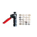 20-Disc Polymer Clay Fimo Extruder Craft Gun Sculpey Sculpting Sugarcraft Tool