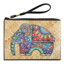 DIY Elephant Special Shaped Diamond Painting Wristlet Clutch Zipper Wallet